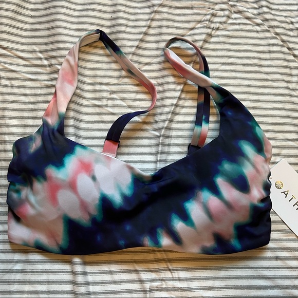 Athleta Swim Athleta Tie Dye Bra Cup Bikini Top 32 Ddd Poshmark